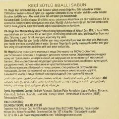 Mage Magic Keçi Sütlü & Ballı Sabun 100 gr