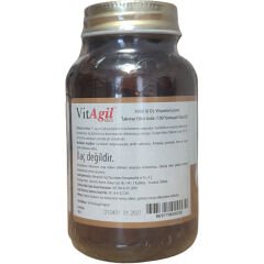Allergo VitAgil Gold Vitamin D3 1000 IU 100 Kapsül