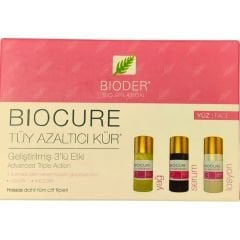 Bioder Biocure Tüy Azaltıcı Kür 3 x 5 ml - Yüz Bölgesi