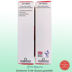 Vitabiotics Menopace Original Takviye Edici Gıda 30 Tablet