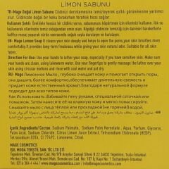 Mage Doğal Limon Sabunu 100 gr