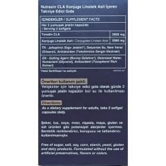 Nutraxin Quick Slim Tonalin CLA 1300 mg 60 Kapsül