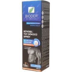 Bioder Erkekler İçin Bitkisel Tüy Dökücü Sprey 175 ml