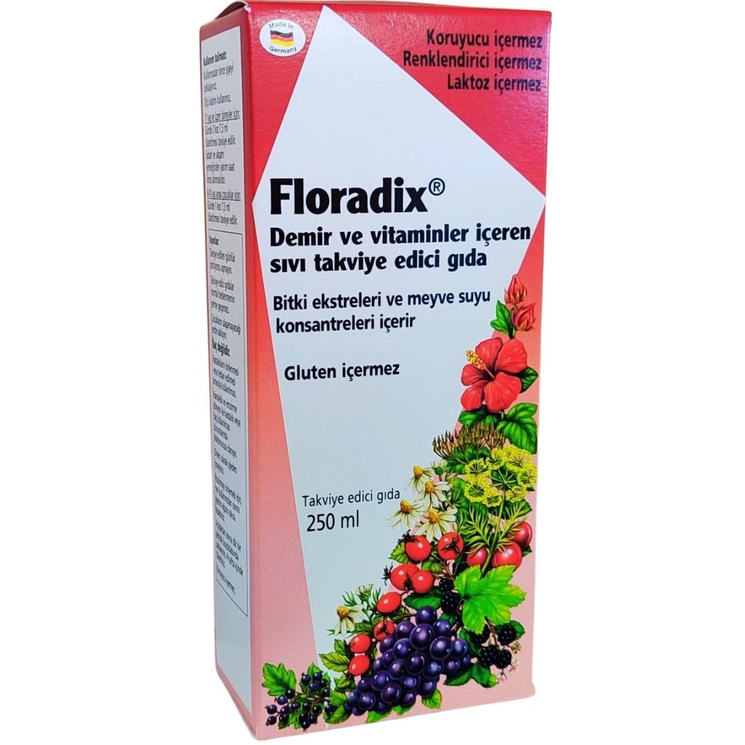 Floradix Sıvı Takviye edici Gıda 250 ml