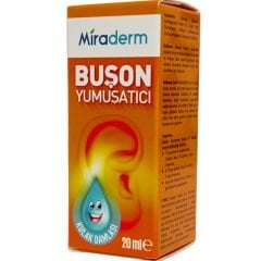 Miraderm Buşon Yumuşatıcı Kulak Damlası 20 ml