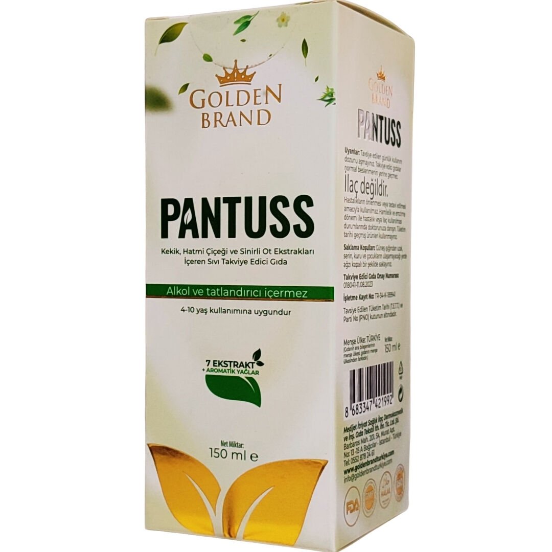 GOLDEN BRAND Pantuss Şurup 150 ml