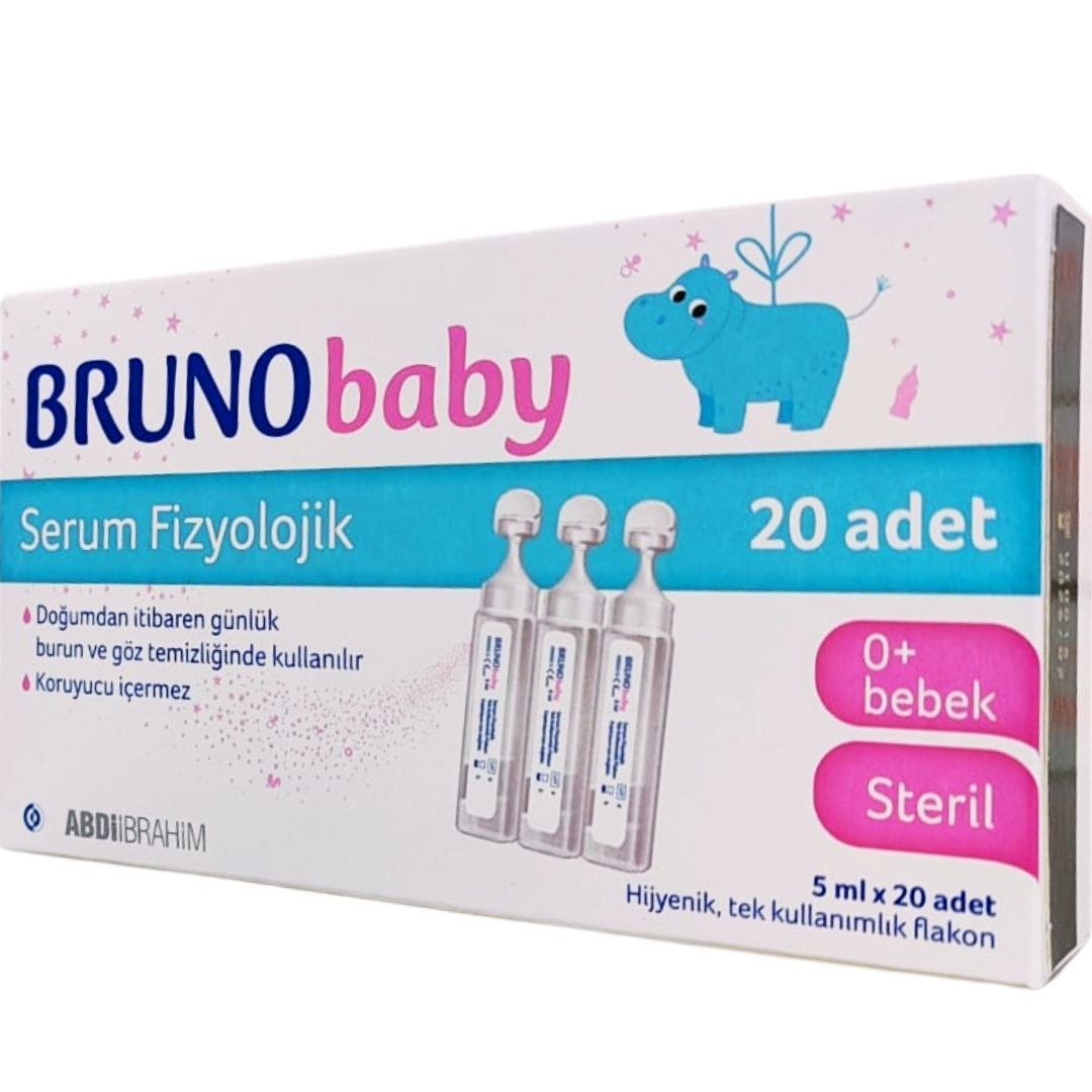 Bruno Baby Serum Fizyolojik 5 ml x 20 Flakon