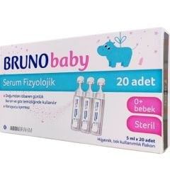 Bruno Baby Serum Fizyolojik 5 ml x 20 Flakon
