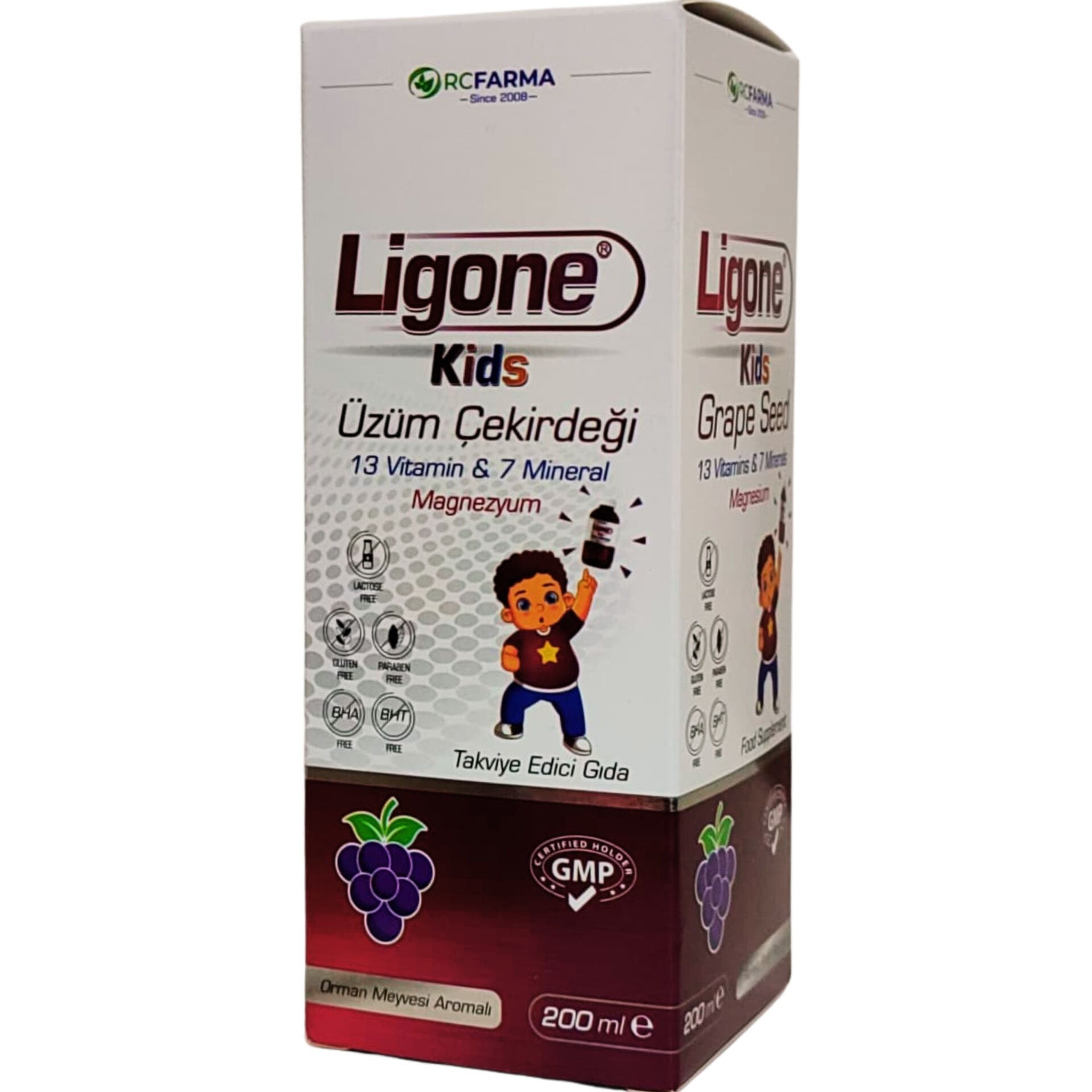 Ligone Kids Üzüm Çekirdeği 200 ml