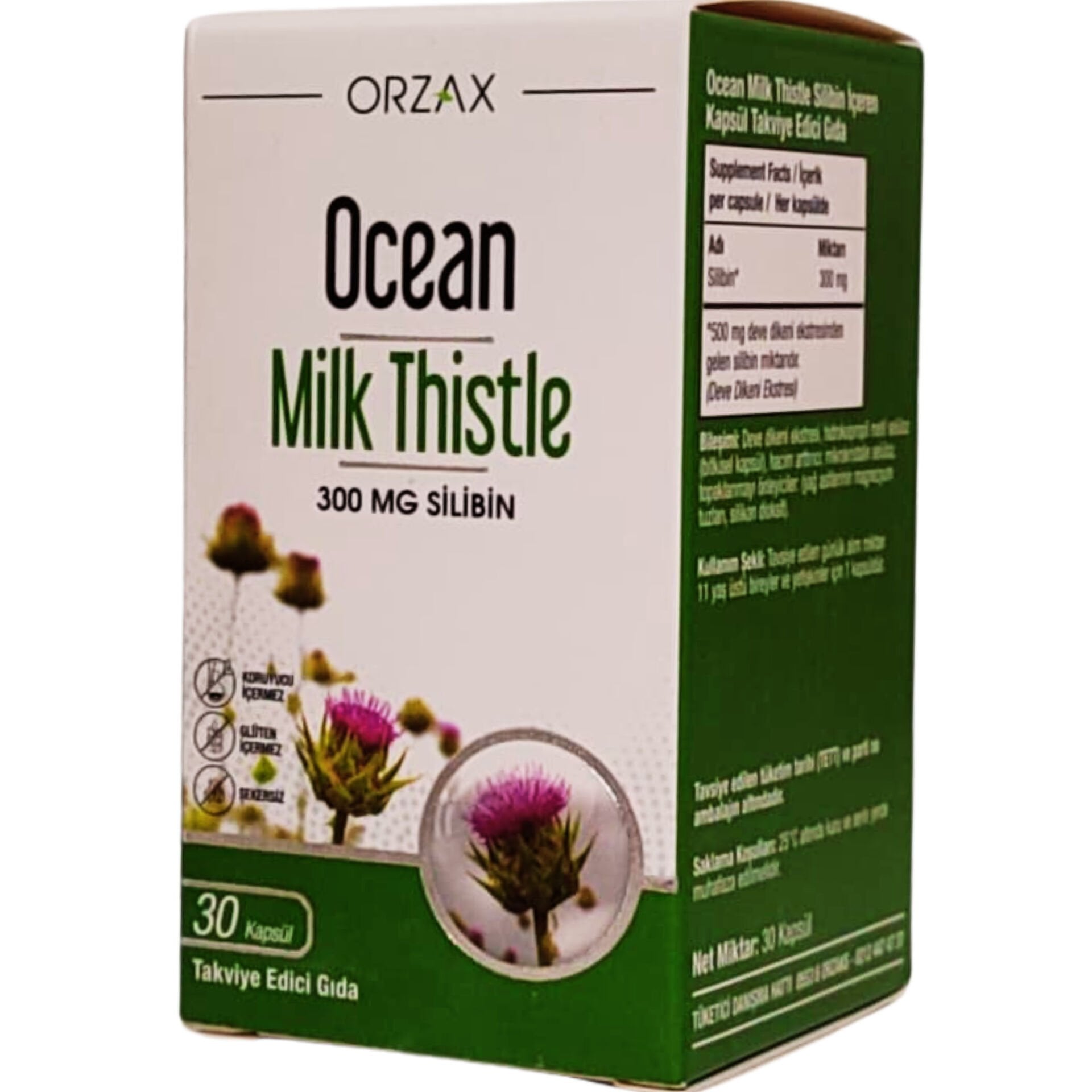 Ocean Milk Thistle 30 Kapsül
