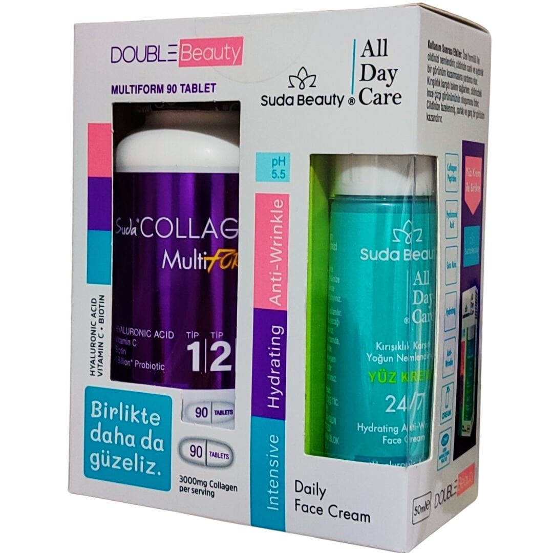 Suda Collagen Double Beauty Multiform 90 Tablet