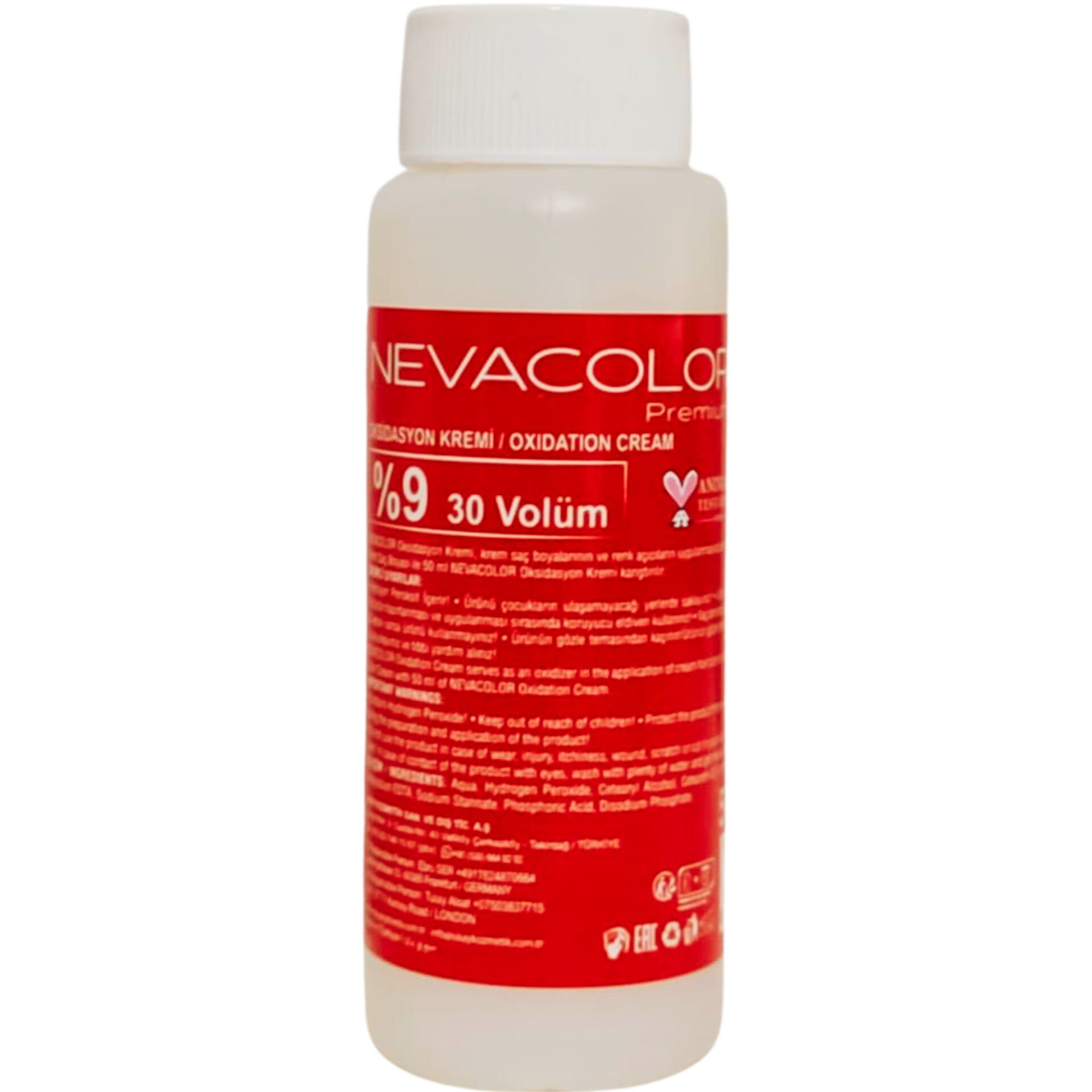 Nevacolor Oksidan Krem 30 Volüm %9 50 ml