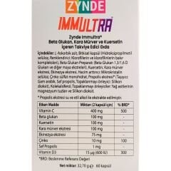 Zynde İmmultra 60 Kapsül