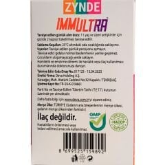 Zynde İmmultra 60 Kapsül
