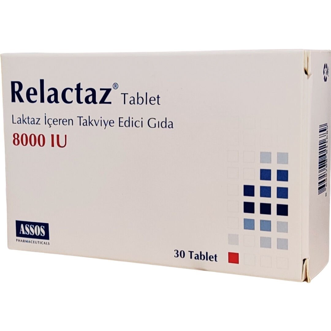 Assos Relactaz 8000 IU 30 Tablet