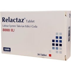 Assos Relactaz 8000 IU 30 Tablet