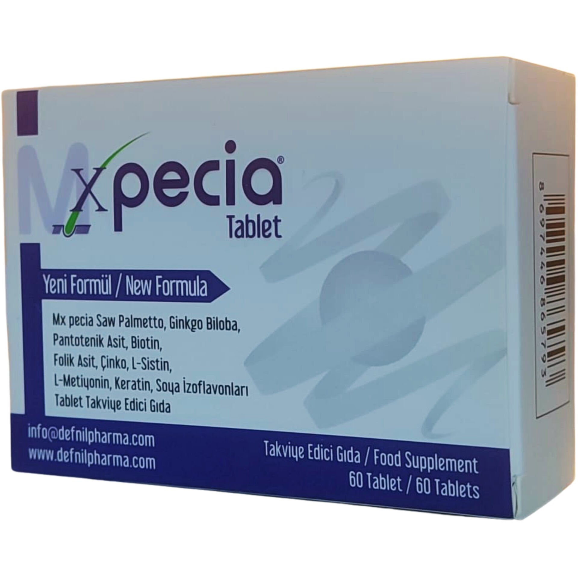 Xpecia Erkek Yeni Formül 60 Tablet