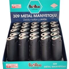 Koko Çakmak 309 Metal Manyetolu Doldur Kullan Çakmak