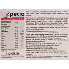 Xpecia Kadın Yeni Formül 60 Tablet