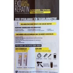 Exo Keratin Kit (Evde Saç Düzleştirme Kiti)
