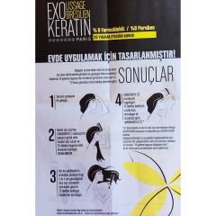 Exo Keratin Kit (Evde Saç Düzleştirme Kiti)
