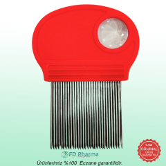 Metal Bit Tarağı Büyüteçli