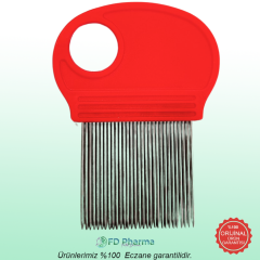 Metal Bit Tarağı Büyüteçli