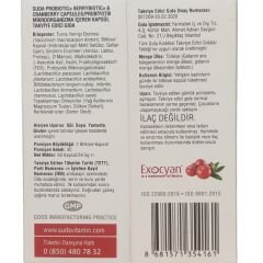 Suda Probiotic Berrybiotic Cranberry İçeren Takviye Edici Gıda 60 Kapsül