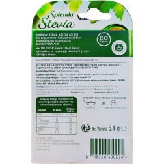Splenda Stevia Bazlı Sıfır Kalorili Sofralık Tatlandırıcı 80 Tablet