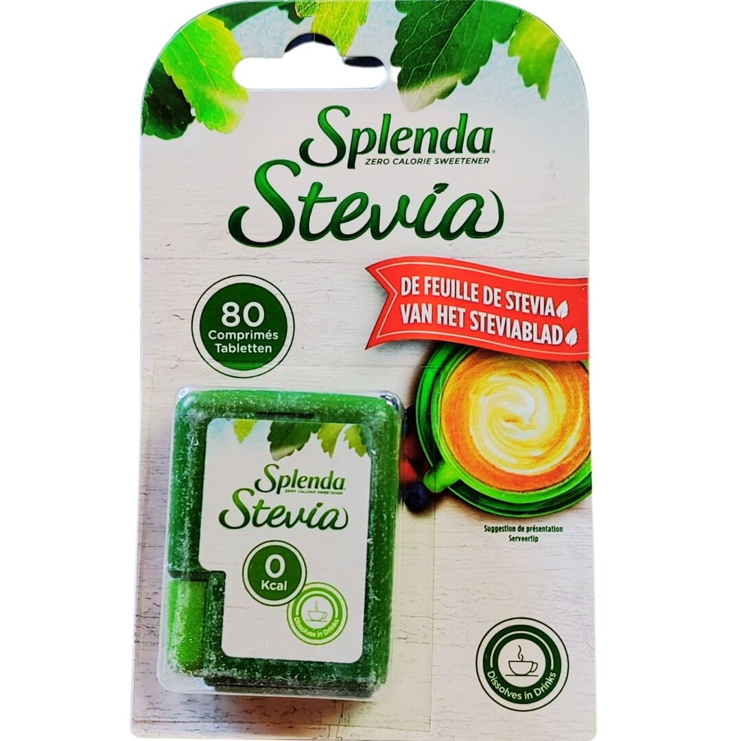 Splenda Stevia Bazlı Sıfır Kalorili Sofralık Tatlandırıcı 80 Tablet