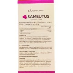 Sambutus Kara Mürver Ekstresi 100ml