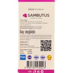 Sambutus Kara Mürver Ekstresi 100ml