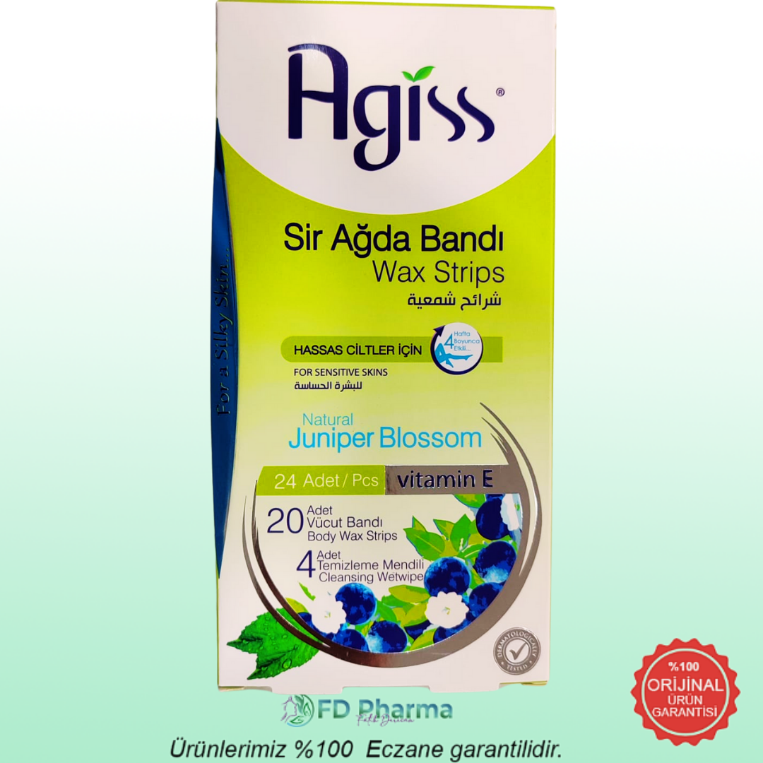 Agiss Sir Ağda Bandı 24'lü - Hassas Ciltler
