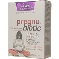 Suda Probiotic Pregno Biotic Takviye Edici Gıda 30 Kapsül