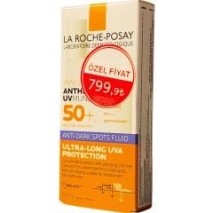 La Roche Posay ANTHELIOS UVMune 400 Anti-Dark Spots Fluid SPF50+ Yüz Güneş Kremi 50 ml