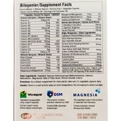 Suda Vitamin Multimen For Men Multivitamin 60 Bitkisel Kapsül