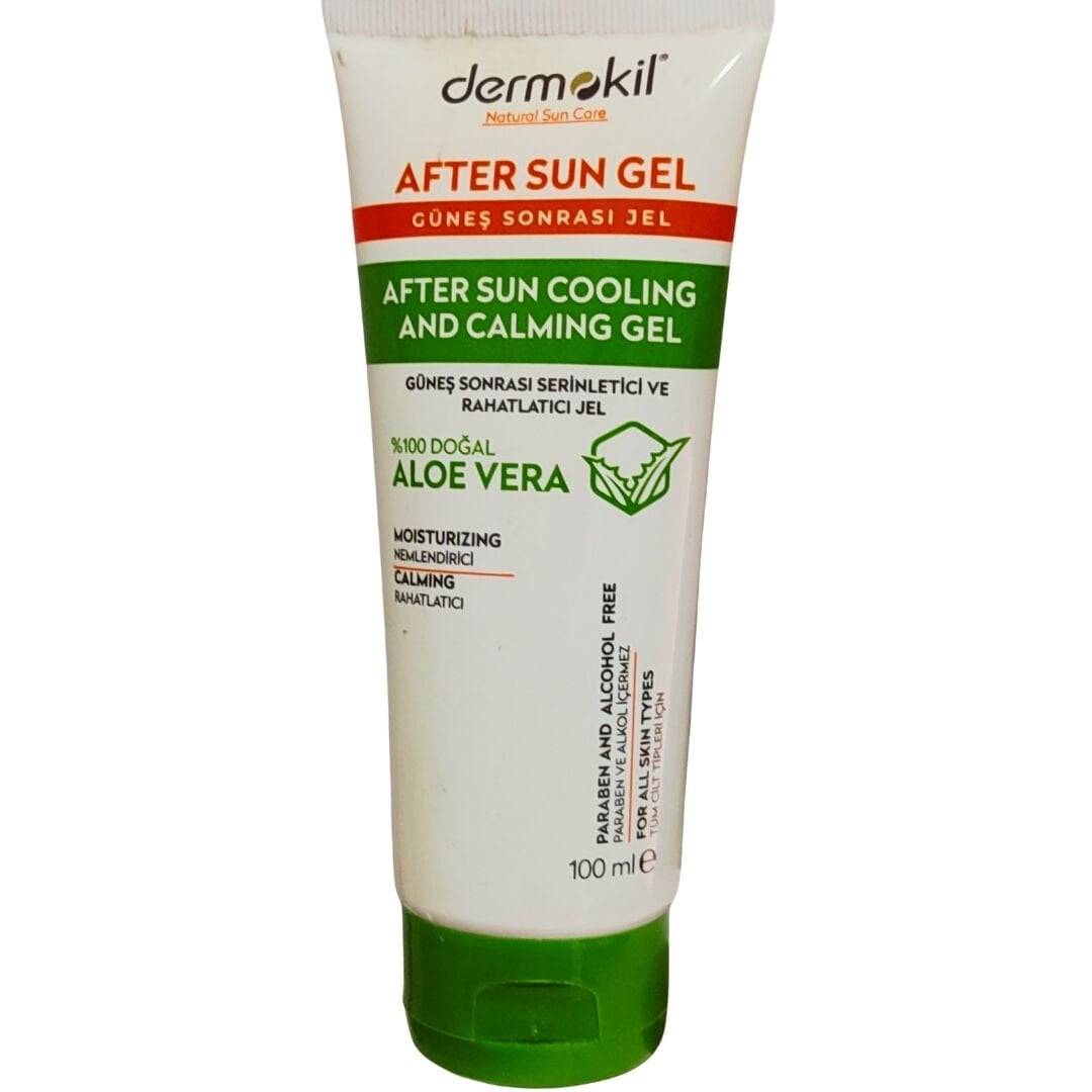 Dermokil After Sun Gel Güneş Sonrası Serinletici Ve Rahatlatıcı Jel 100 ml