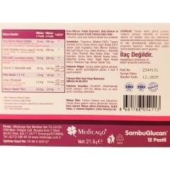 Medicago SambuGlucan 12 Pastil