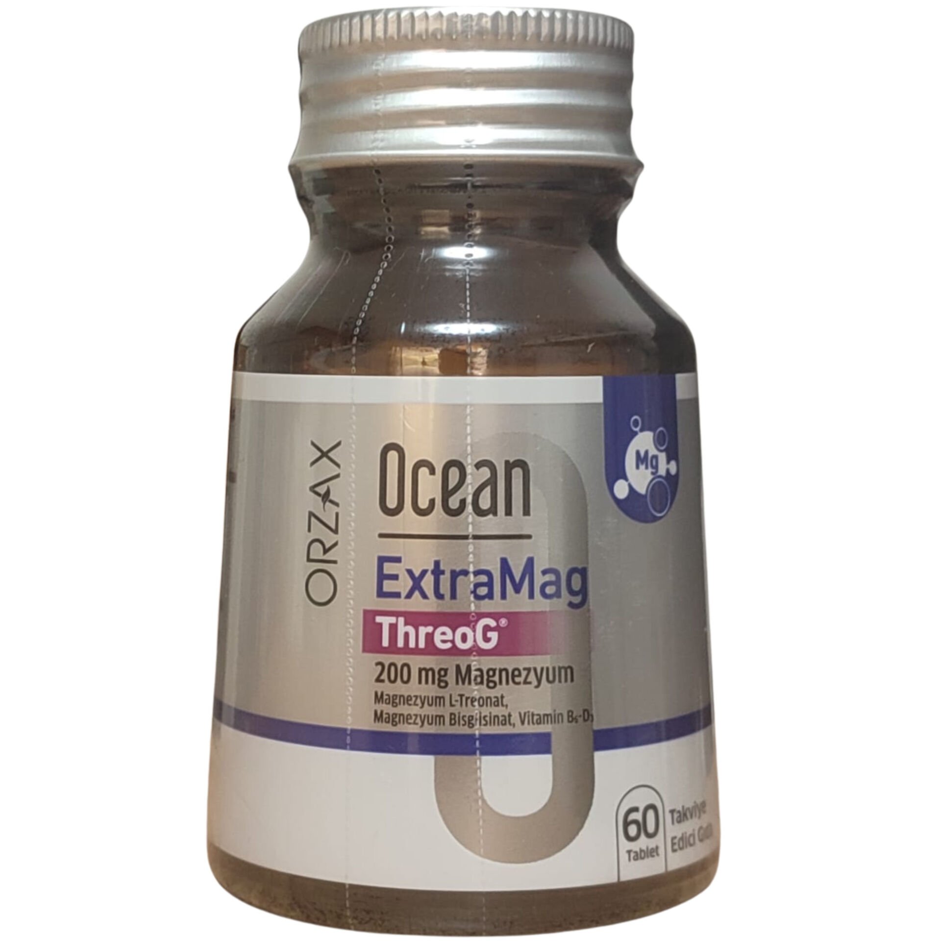 Orzax Ocean ExtraMag Threog Takviye Edici Gıda 60 Tablet