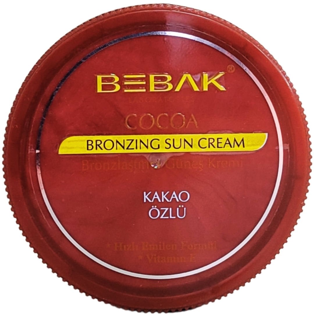 Bebak Kakao Özlü Bronzlaştırıcı Güneş Kremi 100 ml