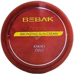 Bebak Kakao Özlü Bronzlaştırıcı Güneş Kremi 100 ml