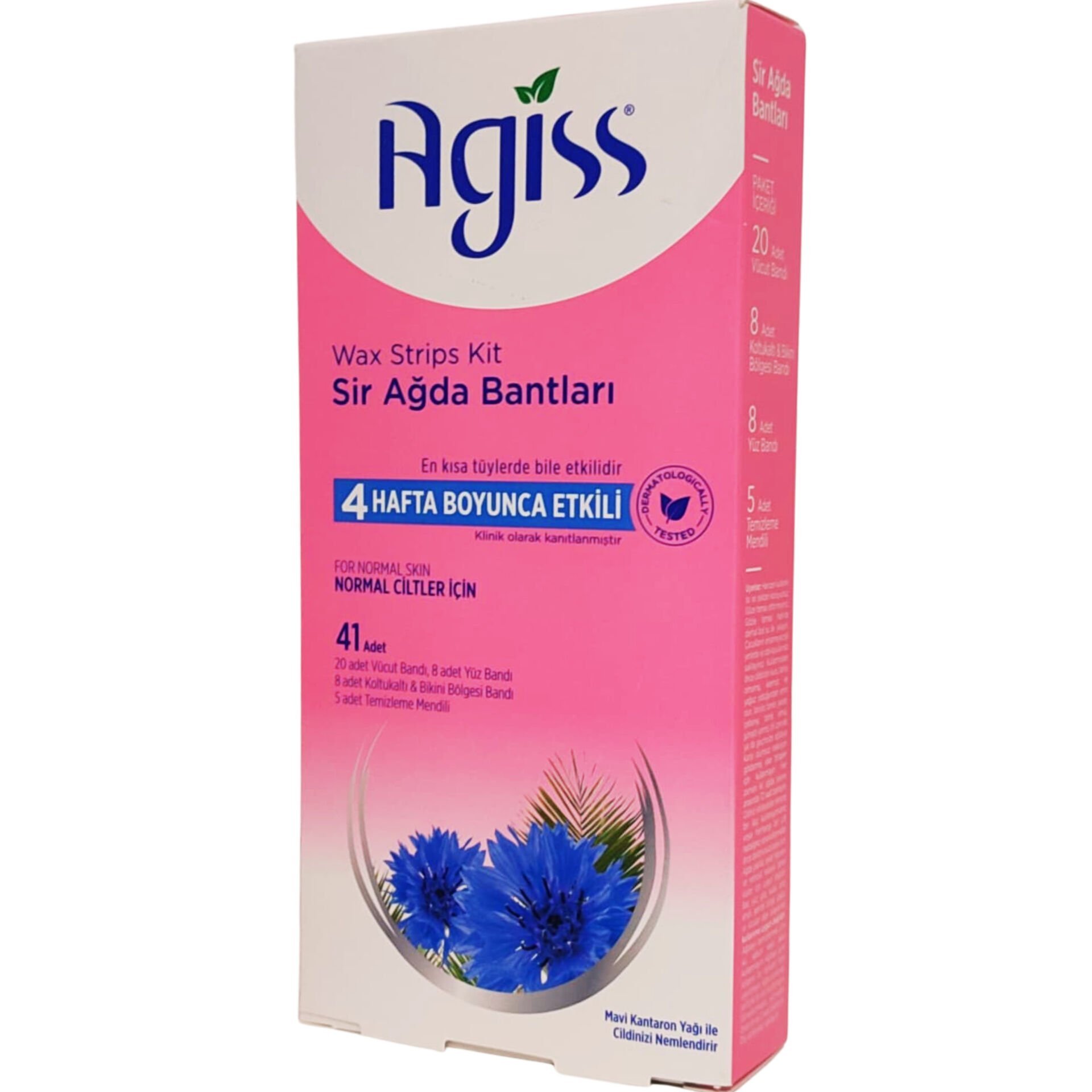 Agiss Sir Ağda Bandı Tüm Vücut Normal Ciltler 41  Adet