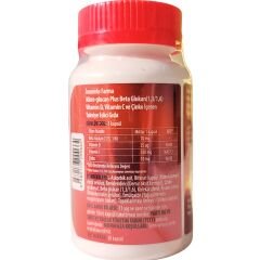 İmuneks Farma Micro-Glucan Plus 30 Bitkisel Kapsül – Beta Glukan, C Vitamini, D Vitamini ve Çinko