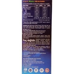 Argivit Master Fish Oil Classic 150 ml – Yüksek EPA ve DHA İçeren Balık Yağı