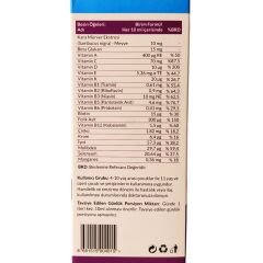 Sambuvit-B Multivitamin & Multimineral Beta Glukan ve Kara Mürver İçeren 250 ml Takviye Edici Gıda