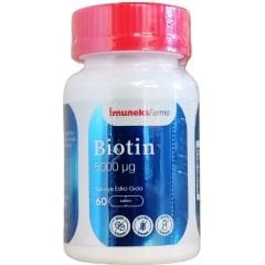 İmuneks Farma Biotin 5000 mcg 60 Tablet