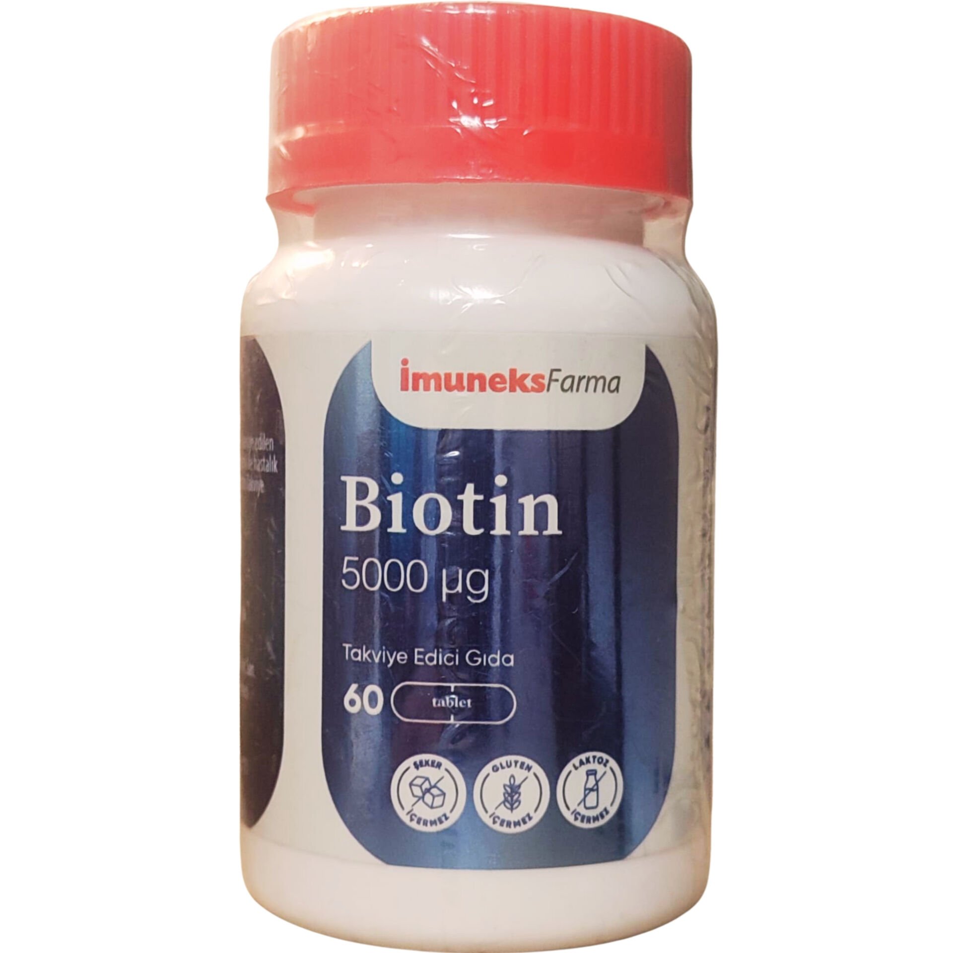 İmuneks Farma Biotin 5000 mcg 60 Tablet