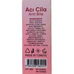 Jenbol Acı Cila Yetişkin ve Çocuk İçin 12 ml