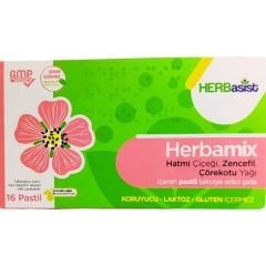 HERBasist Herbamix Pastil Takviye Edici Gıda 16 Adet