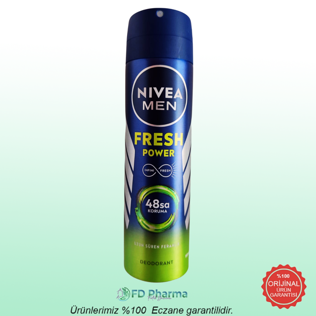 Nivea Erkek Deodorant Fresh Power 150 ml